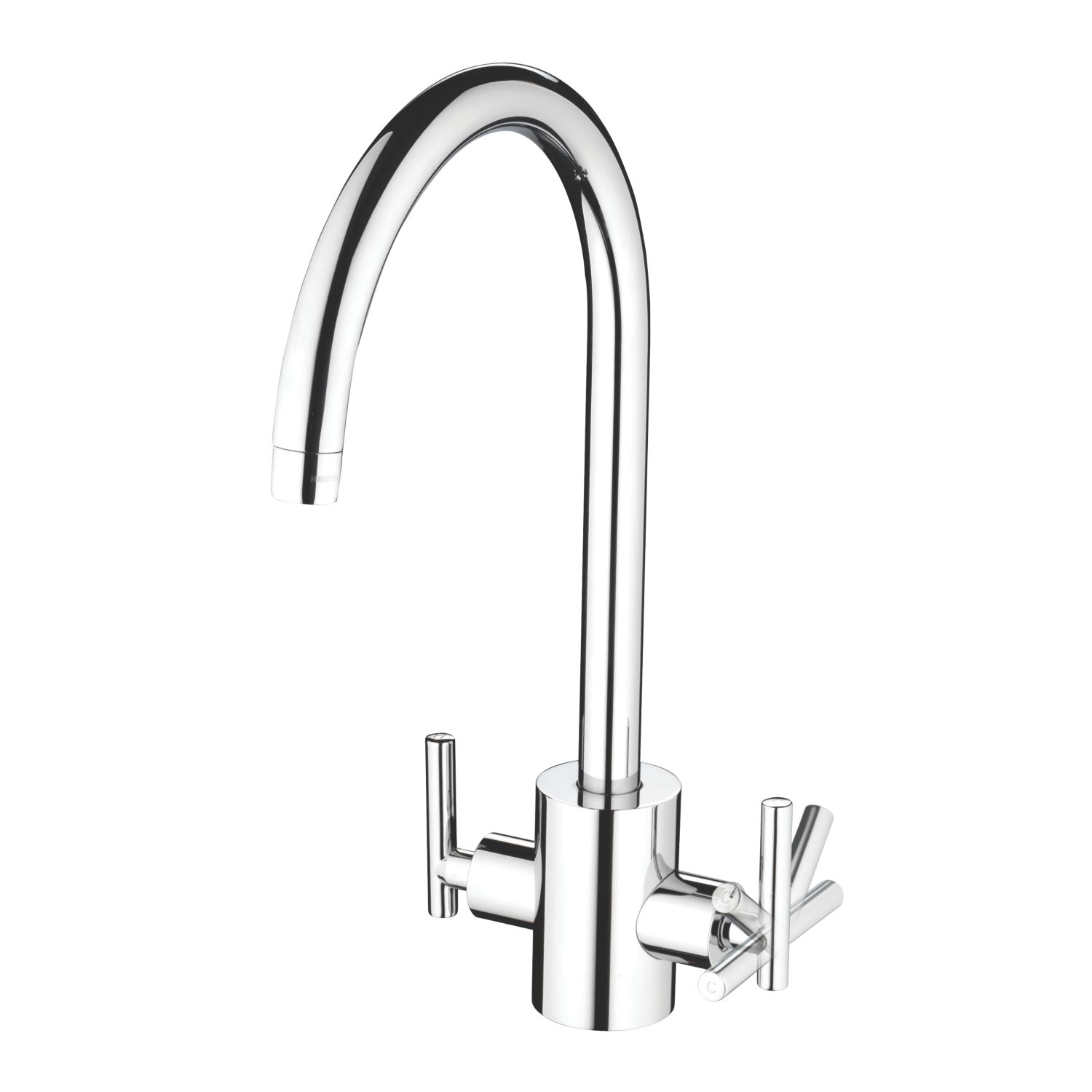 Bristan Artisan Pure Sink-Mounted Mono Mixer Kitchen Tap Chrome (50147)