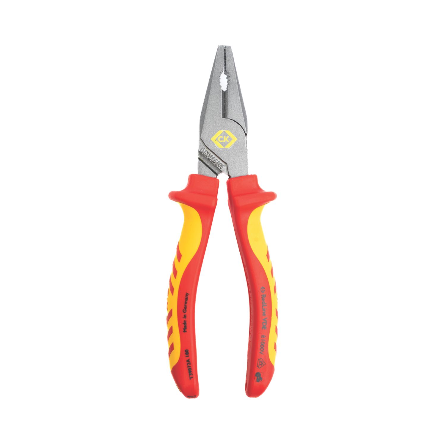 C.K RedLine VDE Combination Pliers 7.4" (190mm) (501AK)