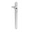 ERA  Right-Handed Cockspur Window Handles  White 3 Pack