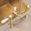 ETAL Bishop Traditional Bridge Style 3-in-1 Instant Boiling Water Kitchen Tap Brushed Brass
