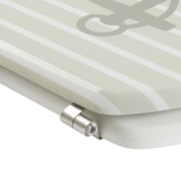 Palmi  Toilet Seat Moulded Bamboo Marine