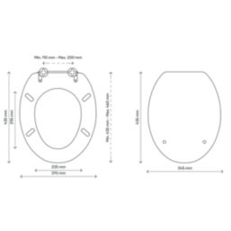 Palmi  Toilet Seat Moulded Bamboo Marine