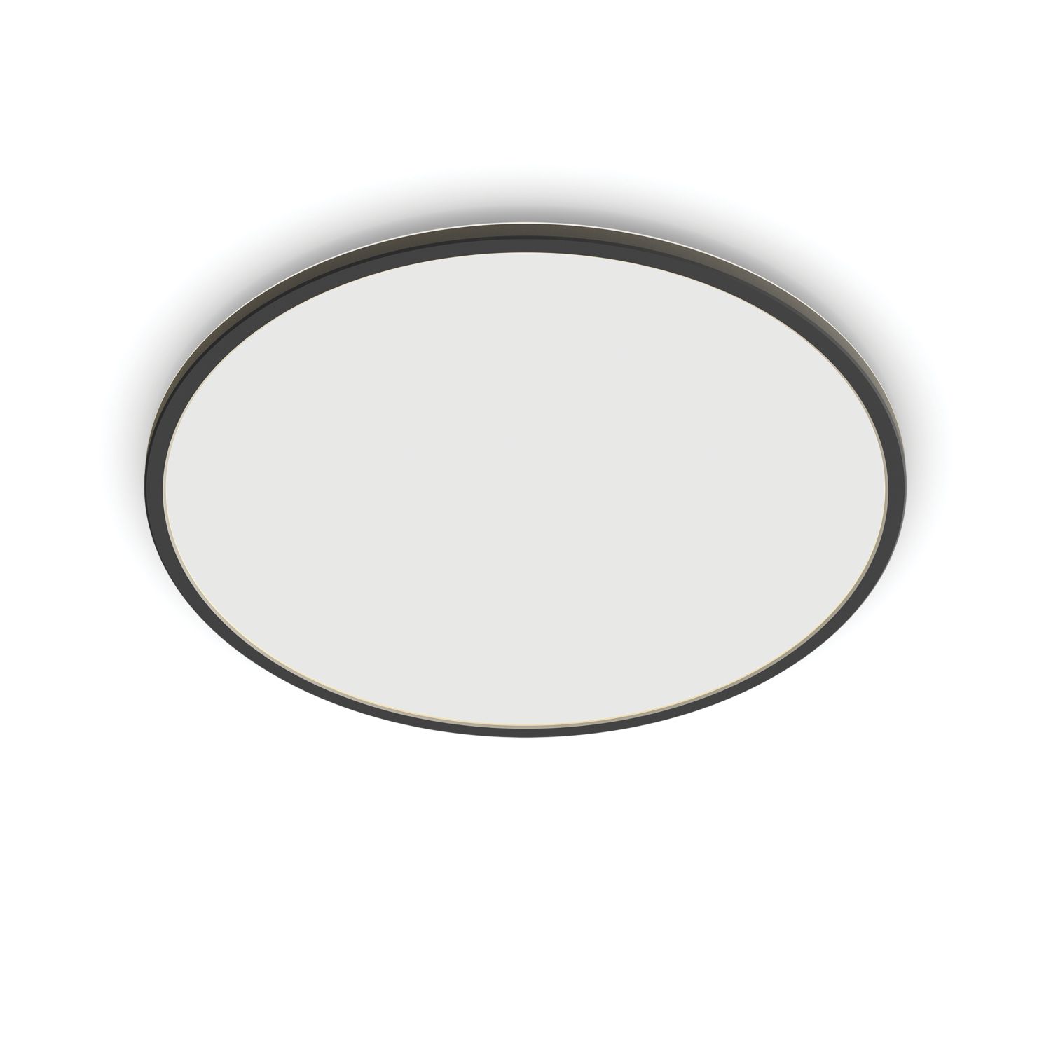 Philips SuperSlim LED Ceiling Light IP54 Black 15W 1300lm (501JA)