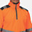 Regatta Pro Hi-Vis 1/4 Zip Fleece Orange / Navy Large 47" Chest
