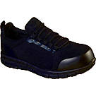 Skechers Synergy Omat   Safety Trainers Black Size 8