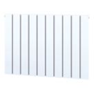 Towelrads Hanworth Plus 600mm x 800mm 4006BTU White Horizontal Designer Radiator