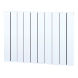 Towelrads Hanworth Plus 600mm x 800mm 4006BTU White Horizontal Designer Radiator
