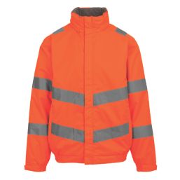 Regatta Dover Hi-Vis Jacket Orange 4X Large 53" Chest