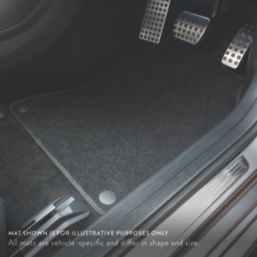 Car Mat Co. Peugeot Partner Teepee 2008 - 2018 Carpet & Rubber Car Mats 3 Piece Set
