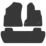 Car Mat Co. Peugeot Partner Teepee 2008 - 2018 Carpet & Rubber Car Mats 3 Piece Set