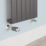 Flomasta  1/2" x 15mm Anthracite/Chrome Angled & L/S Modern Thermostatic Radiator Valve & Lockshield
