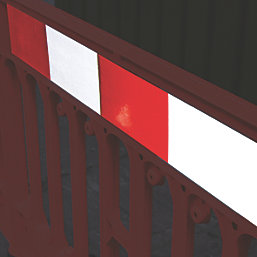 JSP Titan  2m Traffic Barrier Red / White 2000mm