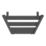 Flomasta 1600mm x 600mm 2784BTU Anthracite Flat  Towel Radiator