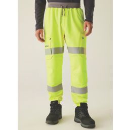 Regatta Hi-Vis Prolite Stretch Joggers Yellow 4X Large 41.3" W 31" L