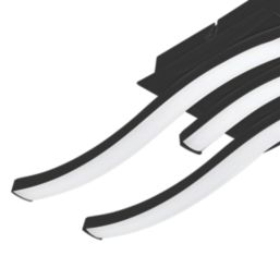 Eglo Cabezas LED 3000K Wall/Ceiling Light Black 12W 1460lm