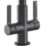 Abode Metix Monobloc Mixer Tap Matt Black