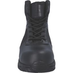 Magnum Vanguard 6.0 Size 9  Black Water-Resistant  Safety Boots