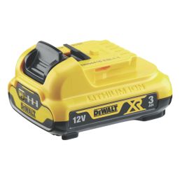 DeWalt DCB124 XJ 12V 3.0Ah Li Ion XR Battery Screwfix