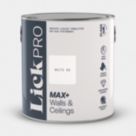 LickPro Max+ 2.5Ltr White 02 Matt Emulsion  Paint