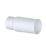 Viva  Rigid Straight 3.5" Extension Reducer WC Pan Connector White 260mm