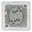 LAP  20A 16AX 2-Gang 2-Way Switch  Antique Brass with Colour-Matched Inserts