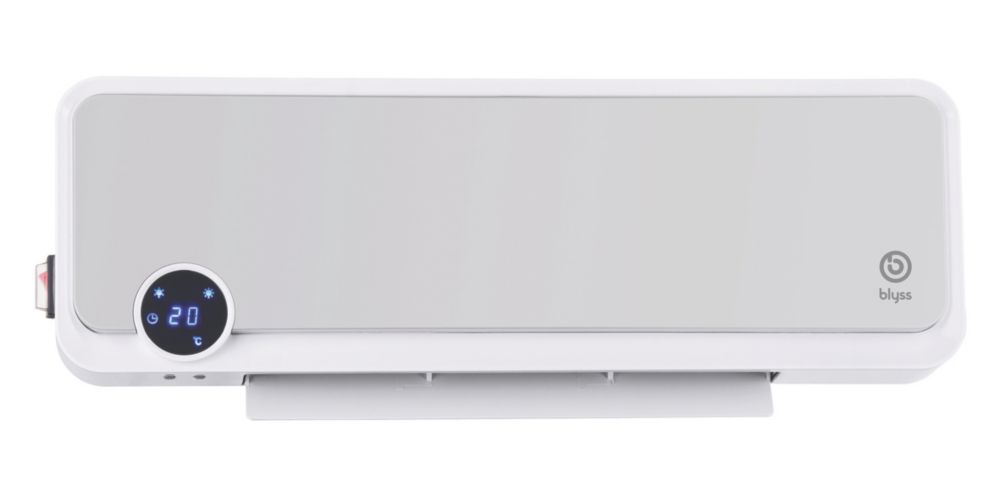 Blyss Wall-Mounted PTC Heater 2000W - Screwfix