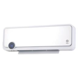 Blyss  2000W Electric Wall-Mounted PTC Heater with Timer White & Silver