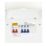 Deta  8-Module 5-Way Populated  Main Switch Consumer Unit with SPD