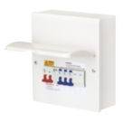 Deta  8-Module 5-Way Populated  Main Switch Consumer Unit with SPD