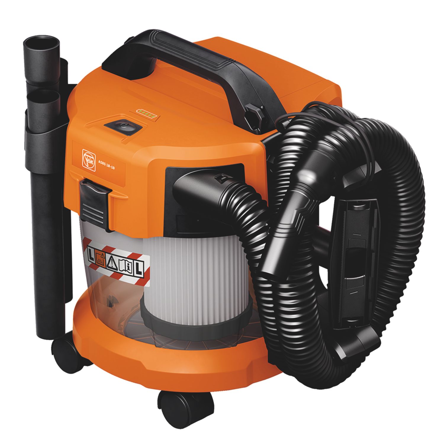 Fein ASBS 10 18V Li-Ion CoolPack Cordless L Class Vacuum Cleaner - Bare (502RH)