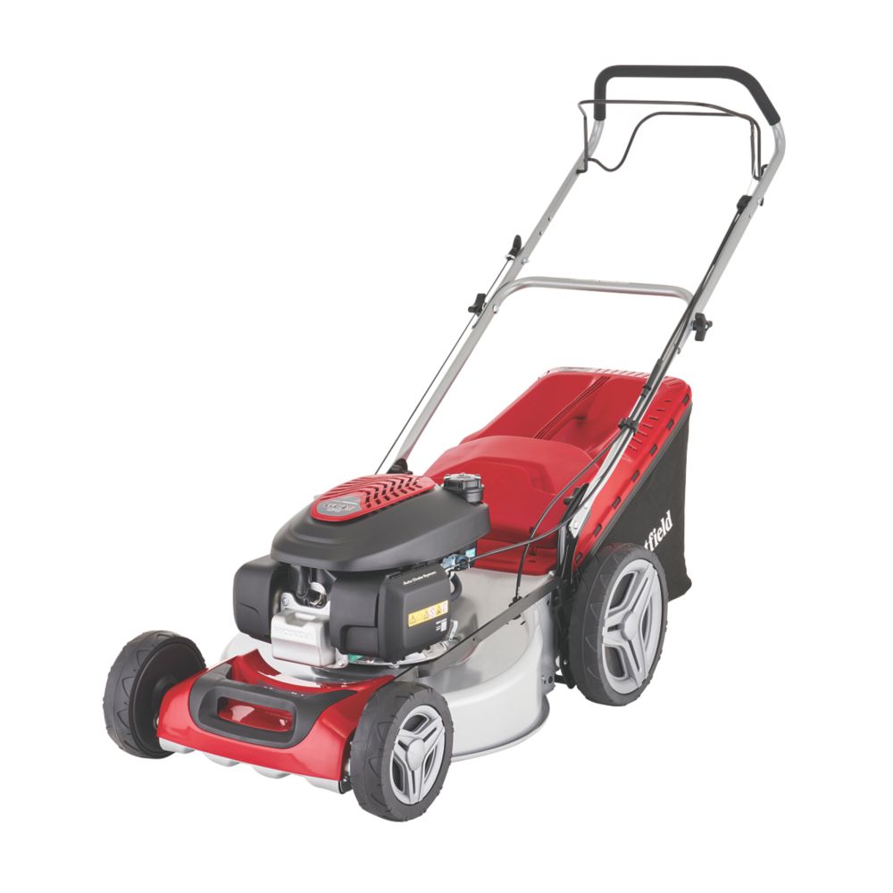 Mountfield self outlet propelled petrol lawnmower