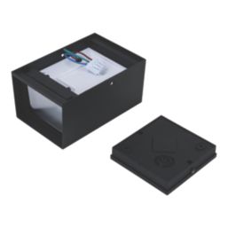 Lexco Scorpius Outdoor LED Wall Light Black 23W 3500lm