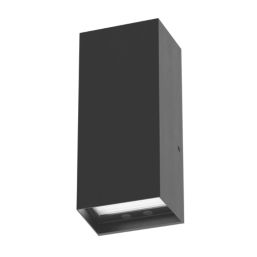 Lexco Scorpius Outdoor LED Wall Light Black 23W 3500lm