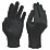Site  Nitrile Powder-Free Disposable Grip Gloves Black Large 50 Pack