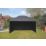 Mini Marquees  14' 6" x 10' (Nominal) Hip Fabric Gazebo Black