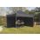 Mini Marquees  14' 6" x 10' (Nominal) Hip Fabric Gazebo Black