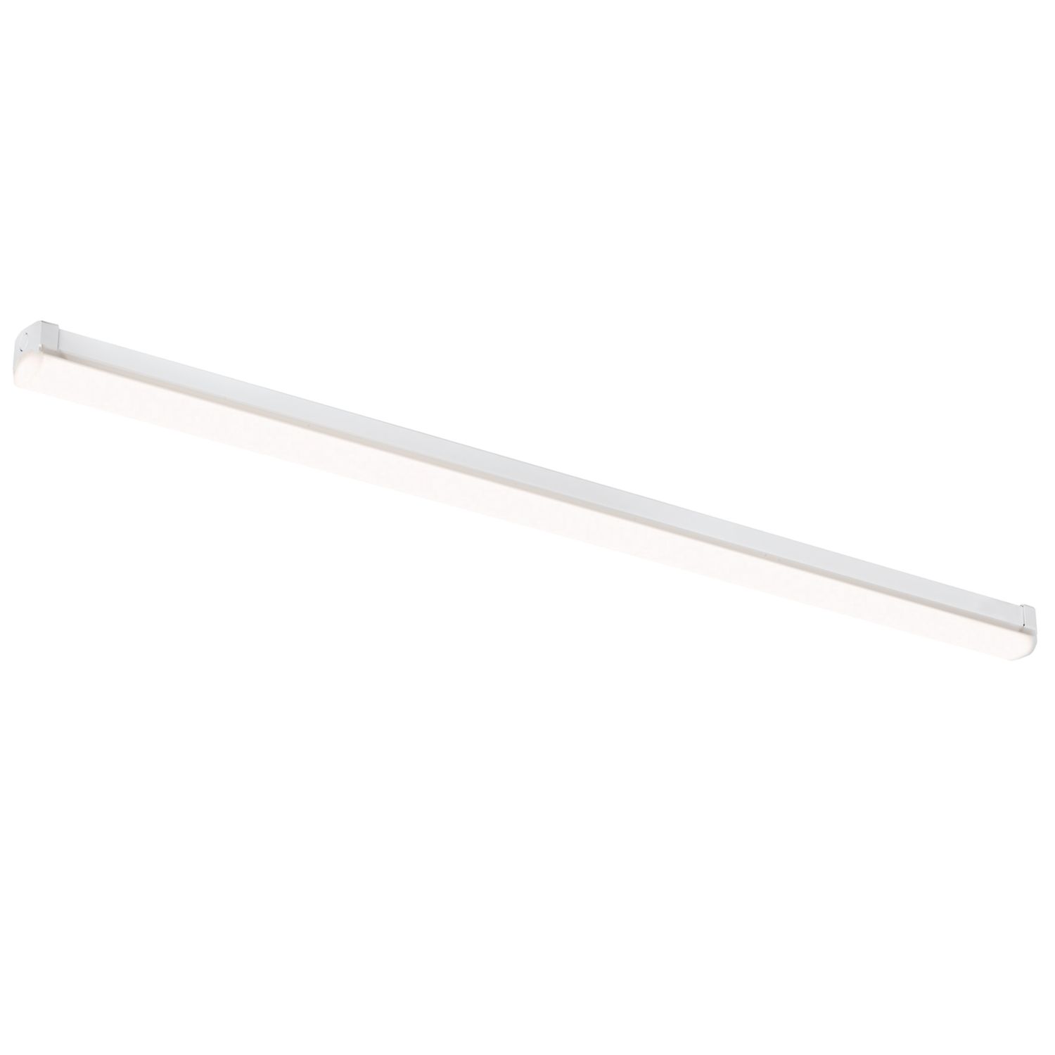 4lite Torre Single 4ft Maintained or Non-Maintained Emergency LED Batten With Microwave Sensor 20/40W 5400lm 230V (502VH)