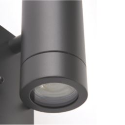 Saxby Palin Outdoor Wall Light With PIR Sensor Anthracite Grey
