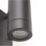 Saxby Palin Outdoor Wall Light With PIR Sensor Anthracite Grey