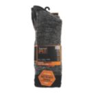 Timberland Pro TP Heavy Weight  Work Socks  Black  7.5 -10.5 2 Pairs