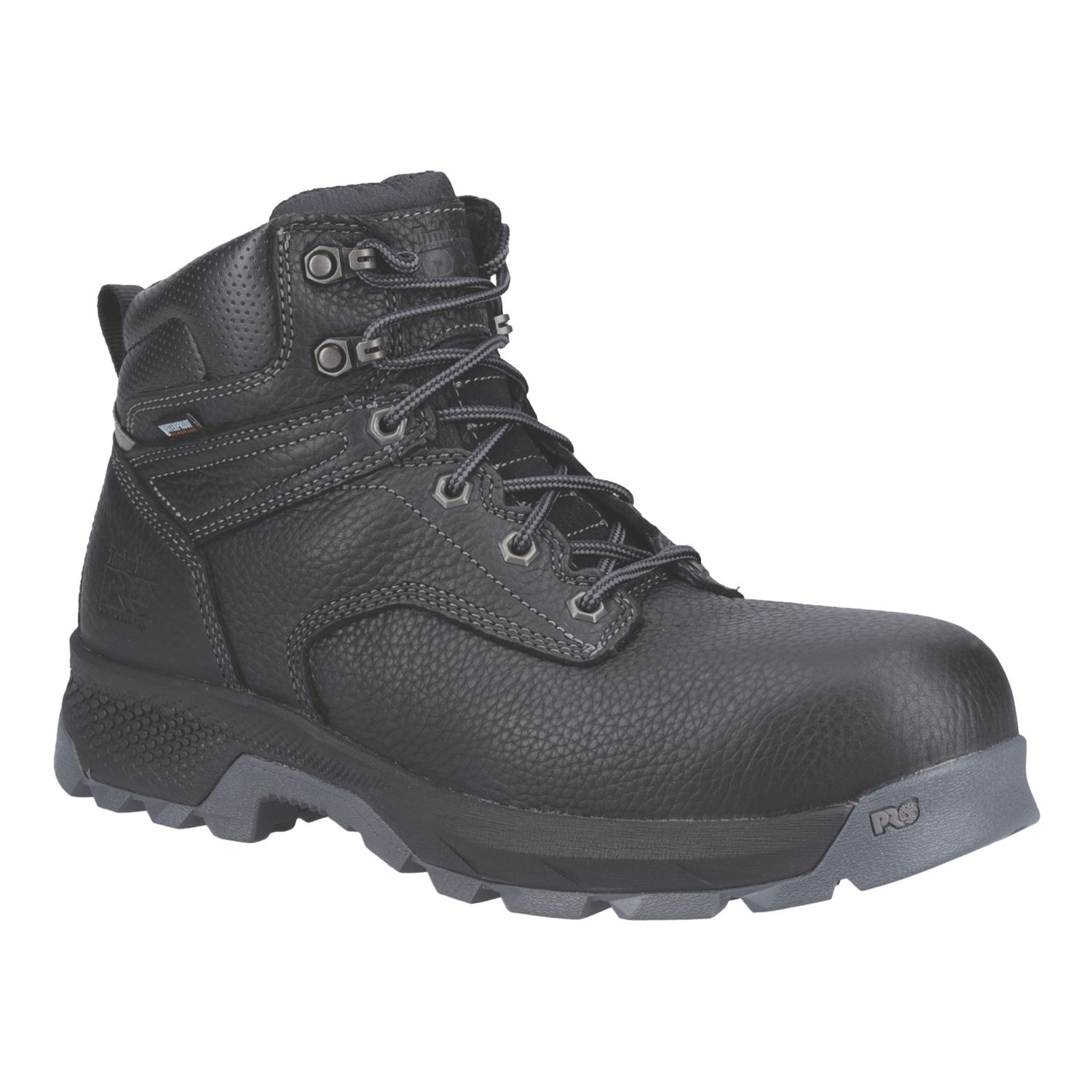 Timberland Pro Titan 6" Size 6.5 Black Waterproof Safety Boots (502XP)