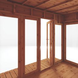 Mercia Contemporary 11' 6" x 8' (Nominal) Pent Tongue & Groove Timber Summerhouse & Shed