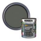 Ronseal 750ml Charcoal Grey Matt Garden Paint