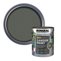 Ronseal 750ml Charcoal Grey Matt Garden Paint