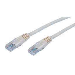 Philex Grey Unshielded RJ45 Cat 5e Ethernet Cable 5m - Screwfix