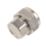Flomasta  Chrome-Plated Brass Compression Stop End 15mm
