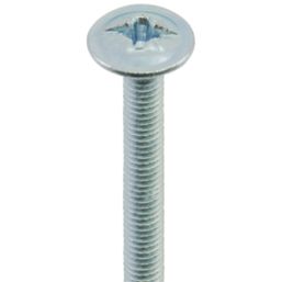 Easyfix  PZ Wafer Thread Forming Furniture Screws M4 x 30mm 8 Pack