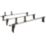 Van Guard VG153-3 Ford Transit 2006 - 2014 ULTI Van Roof Bars 1920mm