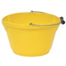 Red Gorilla  Polyethylene Bucket Yellow 10Ltr