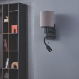 Eglo Pasteri Wall Light Black